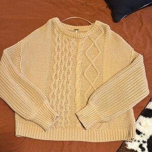 Free people knit sweater
